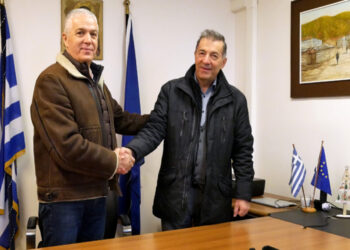 Η παράδοση – παραλαβή της διοίκησης του Δήμου Αμυνταίου