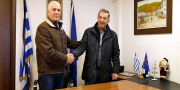 Η παράδοση – παραλαβή της διοίκησης του Δήμου Αμυνταίου