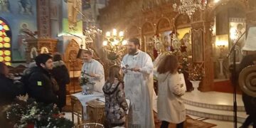 Σε κλίμα κατάνυξης και έντονης συγκινησιακής φόρτισης , γιορτάστηκαν τα Άγια Θεοφάνεια στον Ιερό Ναό Αγίου Στεφάνου και Οσίας Παρασκευής Πτολεμαΐδας! (ρεπορτάζ της Κούλας Πουλασιχίδου)