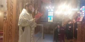 Εορτασμός του Οσίου Ευθυμίου και Μακαρίου Πέτρου του Τελώνου στον Ιερό Ναό Αγίου Στεφάνου Πτολεμαΐδας. (ρεπορτάζ της Κούλας Πουλασιχίδου)