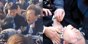"Του κάρφωσε το μαχαίρι στο λαιμό": Απόπειρα δολοφονίας του ηγέτη της αντιπολίτευσης στη Νότια Κορέα - Βίντεο