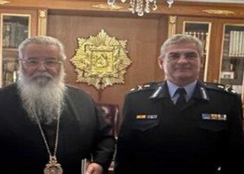 Με τον Μητροπολίτη Σερβίων και Κοζάνης Παύλο συναντήθηκε ο νέος Διοικητής της Πυροσβεστικής Δ. Μακεδονίας