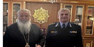 Με τον Μητροπολίτη Σερβίων και Κοζάνης Παύλο συναντήθηκε ο νέος Διοικητής της Πυροσβεστικής Δ. Μακεδονίας