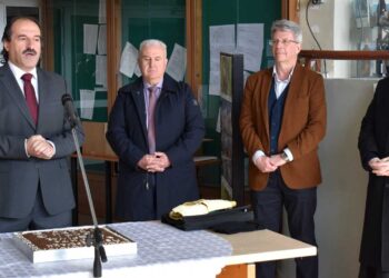 Με τις ευλογίες του Πατρός Αιμιλιανού πραγματοποιήθηκε Αγιασμός και κοπή Βασιλόπιτας στην Περιφερειακή Ενότητα Φλώρινας