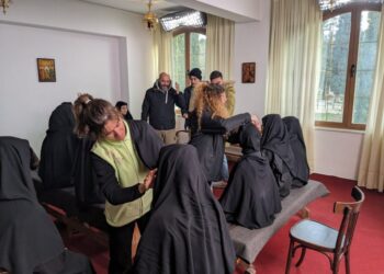 Στιγμές από τα γυρίσματα του 2ου κύκλου της σειράς «Άγιος Παΐσιος»