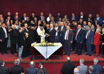 Αμύνταιο: Με κάθε επισημότητα πραγματοποιήθηκε η ορκωμοσία του νέου Δημάρχου Γιάννη Λιάση και του Δημοτικού Συμβουλίου