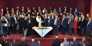 Αμύνταιο: Με κάθε επισημότητα πραγματοποιήθηκε η ορκωμοσία του νέου Δημάρχου Γιάννη Λιάση και του Δημοτικού Συμβουλίου