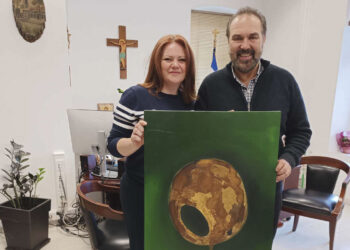 Δήμος Φλώρινας: Δωρεά πίνακα ζωγραφικής από την εικαστικό Μαρία Χατζηλάμπου