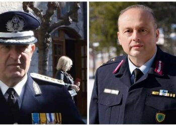 Αποστρατεύτηκε ο Κοζανίτης αστυνομικός διευθυντής Ημαθίας Γιώργος Αδαμίδης- Παραμένει Ταξίαρχος ο Σπύρος Διόγκαρης