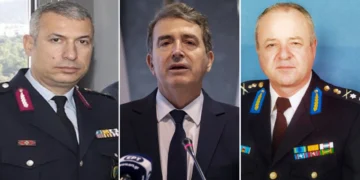 Νέος αρχηγός της ΕΛ.ΑΣ. ο Δημήτρης Μάλλιος, της Πυροσβεστικής ο Θεόδωρος Βάγιας