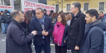 Η Κ.Βέττα στο συλλαλητήριο κατά των Ιδιωτικών ΑΕΙ: “Αδιαφορία της Κυβέρνησης για τα δημόσια ΑΕΙ”