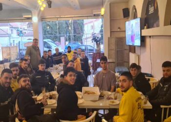 “Πάει τρένο” η ΑΕ Περδίκκα και έκοψε την πίτα της για τη νέα χρονιά