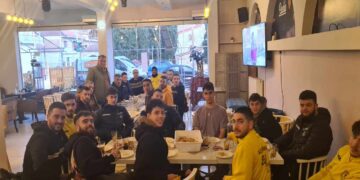 “Πάει τρένο” η ΑΕ Περδίκκα και έκοψε την πίτα της για τη νέα χρονιά