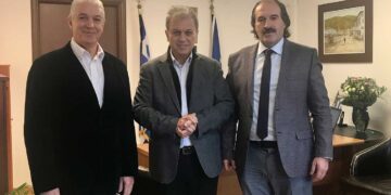 Συνάντηση Δήμαρχου Αμυνταίου με Περιφερειάρχη Δυτικής Μακεδονίας και Αντιπεριφερειάρχη ΠΕ Φλώρινας