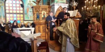 Σε κλίμα συγκίνησης τελέστηκε το ετήσιο Μνημόσυνο της Πανελλήνιας Ένωσης Σουρμενιτών στον Ιερό Ναό Αγίου Στεφάνου Πτολεμαΐδας(της Κούλας Πουλασιχίδου)