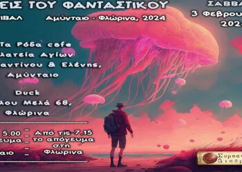 Λογοτεχνικό φεστιβάλ Όψεις του Φανταστικού 2024, σε Αμύνταιο-Φλώρινα, στις 3 Φεβρουαρίου