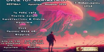 Λογοτεχνικό φεστιβάλ Όψεις του Φανταστικού 2024, σε Αμύνταιο-Φλώρινα, στις 3 Φεβρουαρίου