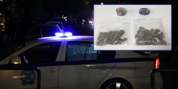 Πτολεμαΐδα: Συνελήφθησαν δύο άντρες για κατοχή ναρκωτικών ουσιών σε μορφή φούντας