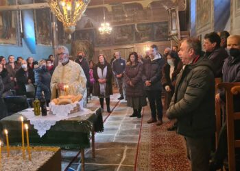Tον Άγιο Αντώνιο γιόρτασε η Κλεισούρα στην ομώνυμη εκκλησία του ιστορικού οικισμού