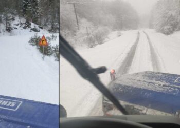 Βίντεο και φωτογραφίες από τον αποχιονισμό της κατάλευκης Κοτύλης και άλλες περιοχές της Π.Ε. Καστοριάς