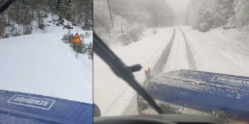 Βίντεο και φωτογραφίες από τον αποχιονισμό της κατάλευκης Κοτύλης και άλλες περιοχές της Π.Ε. Καστοριάς