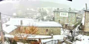 Από νωρίς στα λευκά το Νυμφαίο (φώτο)