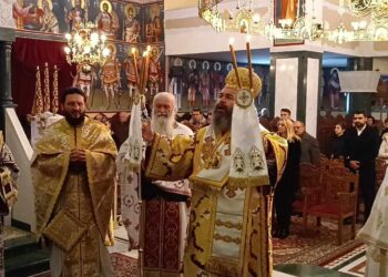 Παρουσία του Σεβασμιωτάτου Μητροπολίτου κ.κ.Ειρηναίου ο εορτασμός του Αγίου Ευγενίου Τραπεζουντίου στον Ιερό Ναό Κοιμήσεως της Θεοτόκου Κομνηνών! (Ρεπορτάζ της Κούλας Πουλασιχίδου)