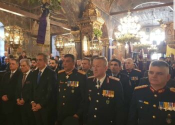 Η Πανηγυρική Δοξολογία στον Ι.Ν. του Αγίου Νικολάου στην Κοζάνη