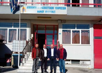 Ενημερωτική επίσκεψη στην Πυροσβεστική της Διοικούσας Επιτροπής Φλώρινας της ΝΔ