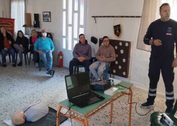 Εκπαιδευτικό πρόγραμμα πρώτων βοηθειών από εκπαιδευτές του ΕΚΑΒ Πτολεμαΐδας στο Μηλοχώρι