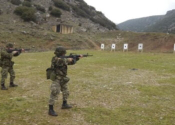 Εκτέλεση βολής στο πεδίο Μεσοβούνου Εορδαίας στις 19 Φεβρουαρίου