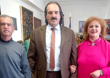 Επίσκεψη των Διευθυντών Πρωτοβάθμιας και Δευτεροβάθμιας Εκπαίδευσης Φλώρινας στον Αντιπεριφερειάρχη Φλώρινας Αθανάσιο Τάσκα