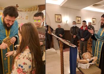 Ιερόν Ευχέλαιο με αφορμή τη μνήμη του Αγίου Παρθενίου στον Ιερό Ναό Αγίου Στεφάνου Πτολεμαΐδας – Της Μάγκου Νατάσας