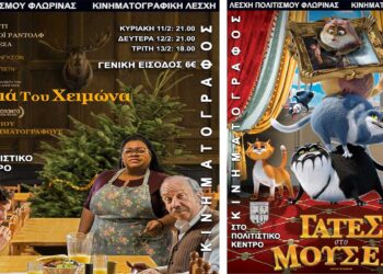 Κινηματογραφική Λέσχη – Λέσχη Πολιτισμού Φλώρινας: Νέες κινηματογραφικές προβολές
