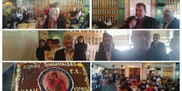 Τους αθλητές που διακρίθηκαν την περασμένη χρονιά βράβευσε ο Αίολος Πτολεμαΐδας  κατά τη διάρκεια κοπής της βασιλόπιτας