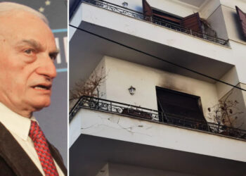 Μανώλης Μαυρομμάτης: Διασωληνώθηκε μετά τα εγκαύματα που υπέστη από τη φωτιά στο σπίτι του στο Κολωνάκι