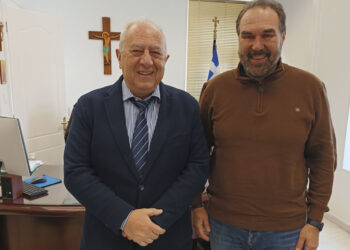 Με τον Διοικητή της Ειδικής Υπηρεσίας Δίκαιης Αναπτυξιακής Μετάβασης Πελοπίδα Καλλίρη συναντήθηκε ο Δήμαρχος Φλώρινας