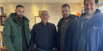 Με τον Υφυπουργό Μακεδονίας – Θράκης Στάθη Κωνσταντινίδη και τον Βουλευτή Π.Ε. Κοζάνης Μιχάλη Παπαδόπουλο συναντήθηκε ο Αγροτικός Σύλλογος Βερμίου