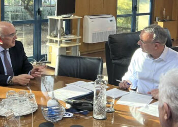 Με τον Υφυπουργό Υποδομών Χρήστο Σταϊκούρα συναντήθηκε ο Βουλευτής Π.Ε. Κοζάνης Μιχάλης Παπαδόπουλος για θέματα της περιοχής