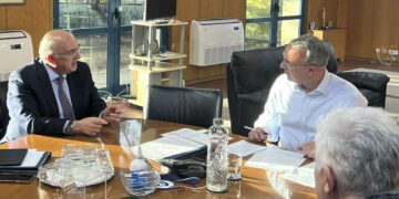 Με τον Υφυπουργό Υποδομών Χρήστο Σταϊκούρα συναντήθηκε ο Βουλευτής Π.Ε. Κοζάνης Μιχάλης Παπαδόπουλος για θέματα της περιοχής