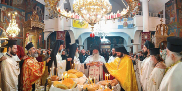 Μέγας Πανηγυρικός Εσπερινός στον εορτάζοντα Ιερό Ναό Αγίου Χαραλάμπους Τ.Κ. Μανιακίου Δήμου Αμυνταίου ( ρεπορτάζ της Κούλας Πουλασιχίδου )