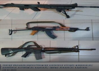 Οπλοστάσιο στη Φλώρινα: Πληροφορίες ότι το ζευγάρι ελέγχεται για σχέσεις με εξτρεμιστικές ομάδες στα Βαλκάνια