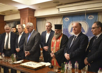 Παρουσία του Υπουργού Επικρατείας Μάκη Βορίδη η κοπή Βασιλόπιτας της ΔΕΕΠ Φλώρινας
