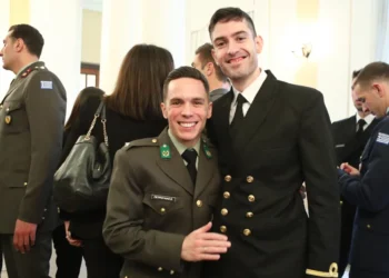 Και ο Γρεβενιώτης Μ. Τεντόγλου στην ορκωμοσία έφεδρων αξιωματικών ολυμπιονικών