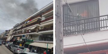 ΠΤΟΛΕΜΑΪΔΑ – Συμβαίνει τώρα: Μεγάλη φωτιά σε σοφίτα διαμερίσματος επί της 25ης Μαρτίου