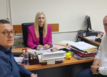 Σειρά επισκέψεων είχε το Εργατικό κέντρο Κοζάνης για τα θέματα υγείας και ασφάλειας των εργαζομένων