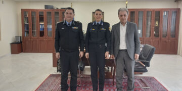 Στον Περιφερειάρχη τέθηκε η ανάγκη επέκτασης της Σχολής Πυροσβεστών, από τον Διοικητή της Πυροσβεστικής Ακαδημίας και την Διοικήτρια της Σχολής Πυροσβεστών