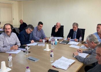 Συνάντηση συνεργασίας του Περιφερειάρχη για την πορεία των έργων  του Πυλώνα ΙΙΙ του προγράμματος Δίκαιης Μετάβασης