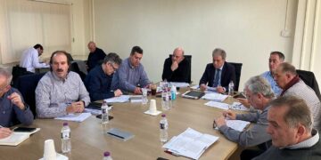 Συνάντηση συνεργασίας του Περιφερειάρχη για την πορεία των έργων  του Πυλώνα ΙΙΙ του προγράμματος Δίκαιης Μετάβασης