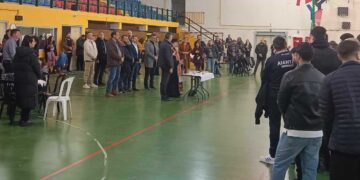 Την βασιλόπιτα του έκοψε ο Αίαντας Αμυνταίου με πλήθος κόσμου να παρίσταται στην εκδήλωση